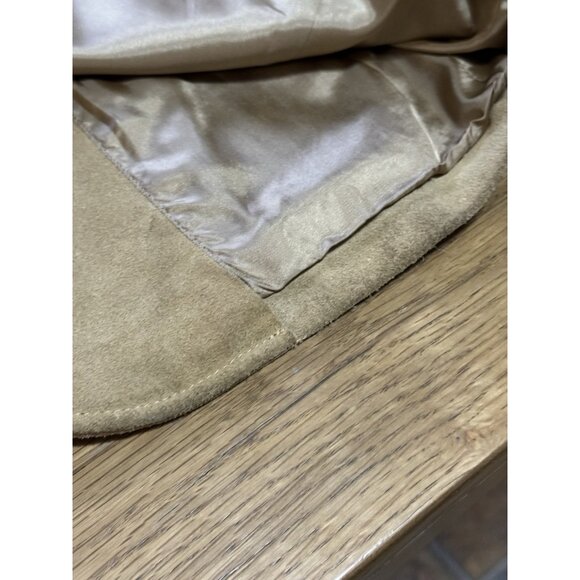 Banana Republic Mens Size Medium Genuine Leather Button Down Blazer Preppy - Picture 15 of 16